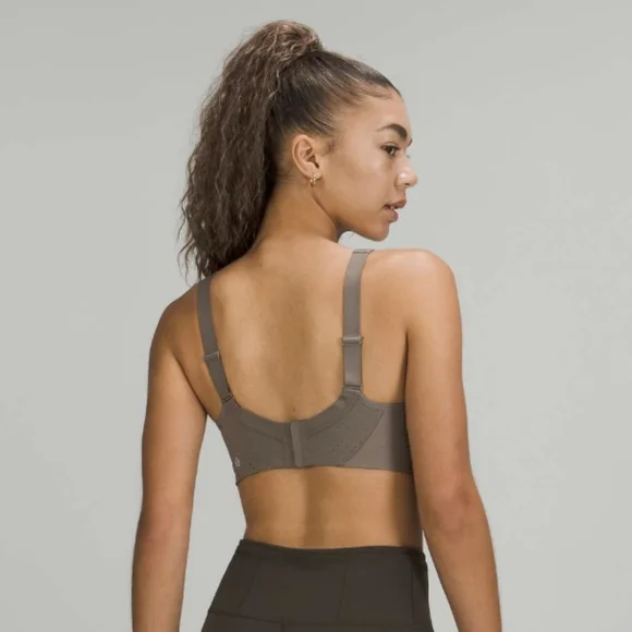 Lululemon Run Times Bra Bundle Of 2 Size 36D Mulled Wine Rover Grey LW2CQLS GUC - Picture 9 of 14